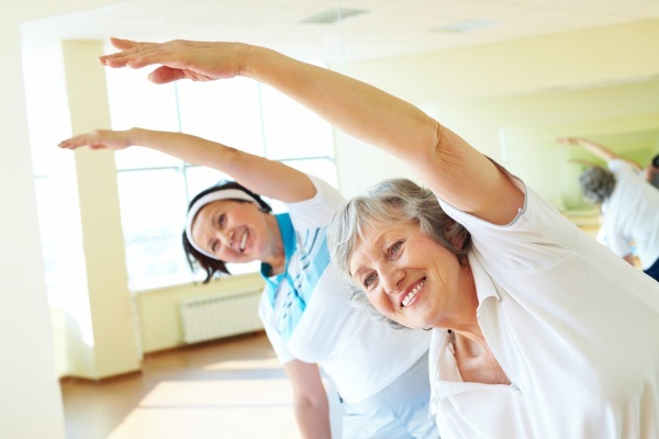 Exercises for older women at home
