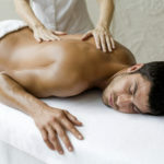 Massage with a hernia of the spine