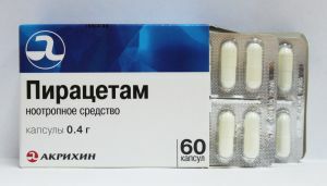 Piracetam v tabletách