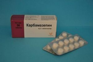 Tablety karbamazepínu