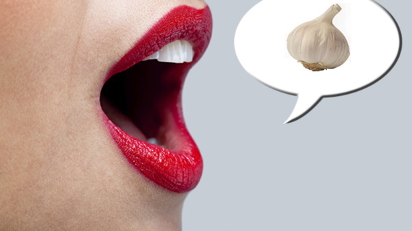 Garlic taste in the mouth. Causes what the symptom means