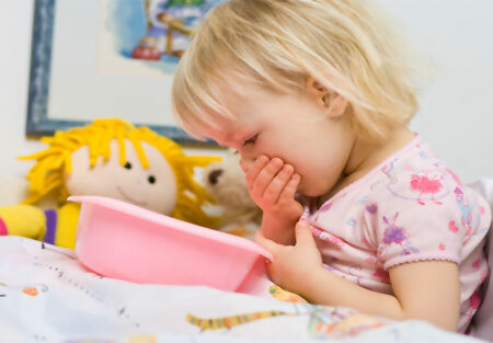 Vărsături la un copil fără febră și diaree