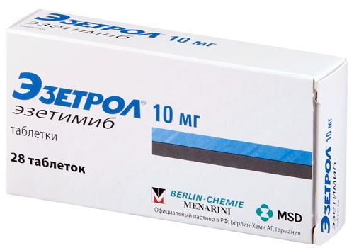 Ezetimib 10 mg. Petunjuk penggunaan, harga, ulasan