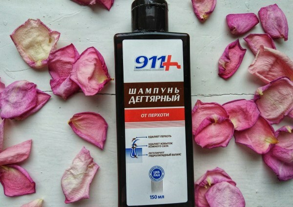 Tar 911 shampoo against dandruff. Reviews, before and after photos