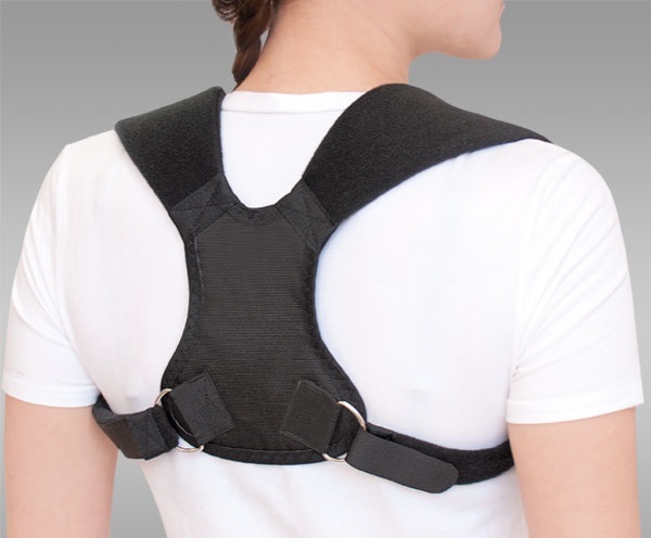 Posture correctors, corsets adult back, baby. Species, especially applications as selected