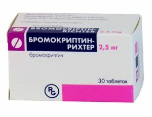 bromocriptină