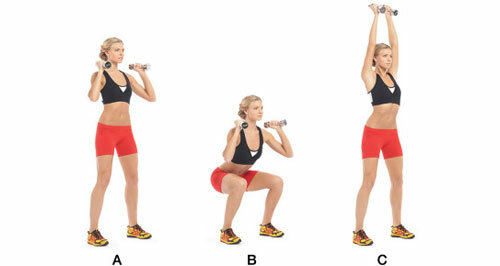 exercises with dumbbells at home
