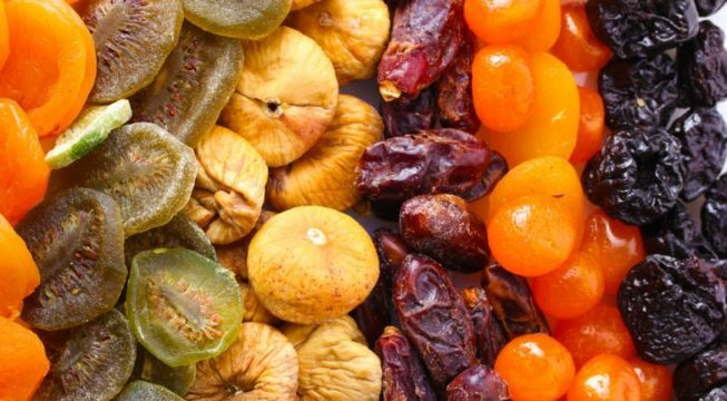 Gedroogd fruit met pancreatitis