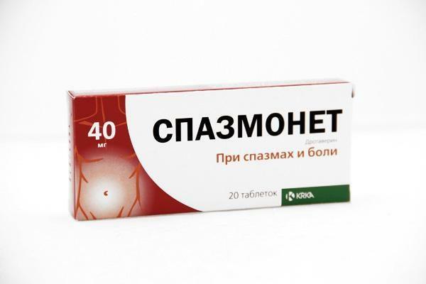 Spasmonet este un medicament anestezic pentru suprimarea durerii și a spasmelor