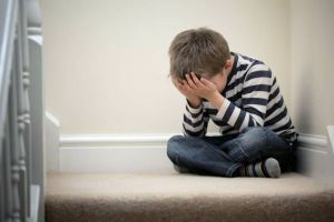 depressione in un bambino
