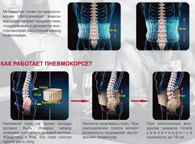 Orthopedic lumbosacral belt. Price, reviews