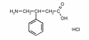 cloridrato de ácido aminofenilbutírico