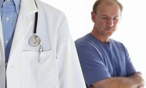 Visits to the doctor with prostatitis