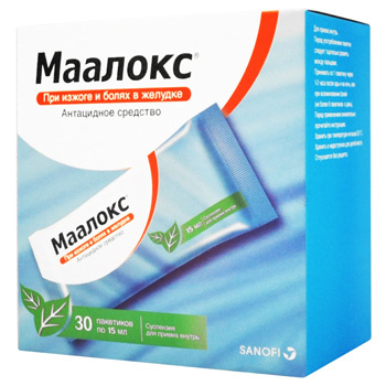 Maalox - formulaire de libération et description