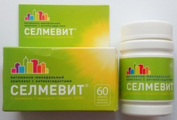 Vitamine Selmevit per le donne. Istruzioni per l'uso, da cui aiuta