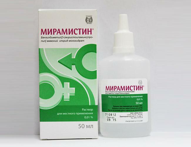 Miramistin - un remedio para deshacerse del acné