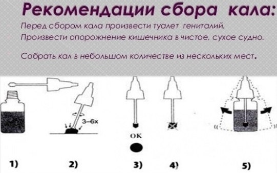 Occult blood in the stool is positive. What does this mean in an adult, a child, causes, treatment