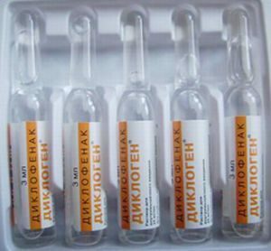 Diclogen in ampoules