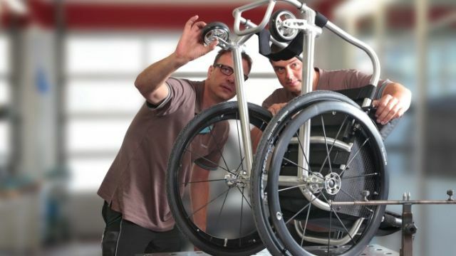 Otto Bock-rolstoel voor atleten