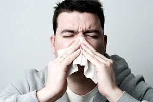 Síntomas de una alergia