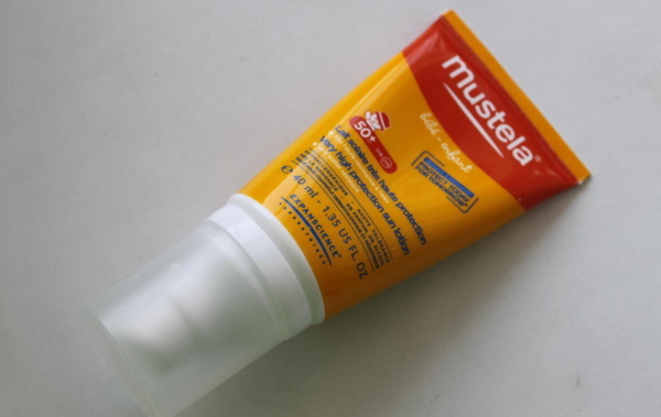 Mustela sun cream for children. Instructions for use