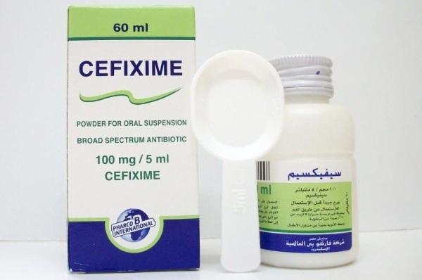Cefixime (Cefixime) suspension for children. Price, instructions, analogs