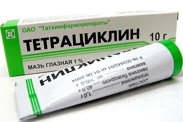 Pomada de tetraciclina