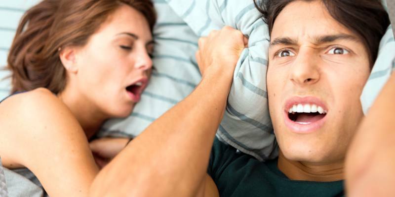 to get rid of snoring in a dream to a woman