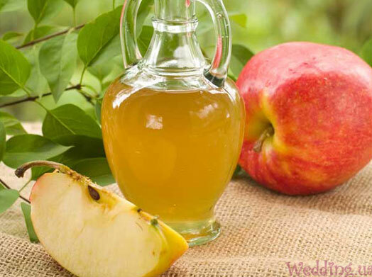 Tratamento com vinagre de cidra de maçã