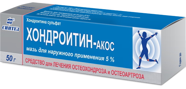 Chondroitin-AKOS kenőcs. Használati utasítás, ár, vélemények