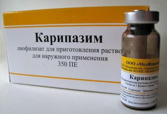 Nový lék, Karipazim, určený k léčbě všech druhů intervertebrálních kýly, osteochondrózy, artritidy a artrózy