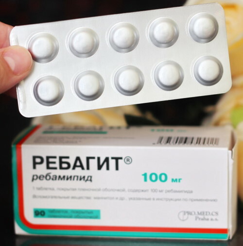Rebamipide 100 mg. Gebruiksaanwijzing, prijs, beoordelingen
