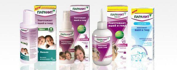 Paranitis allows you to quickly eliminate lice and nits