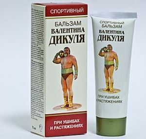 Sports balm Dikul - the second youth for joints