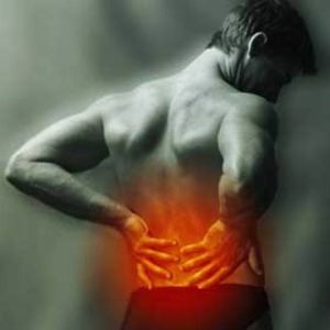 burning back from pain