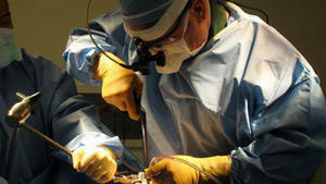 spinal operation