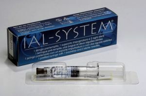 injection de liquide synovial