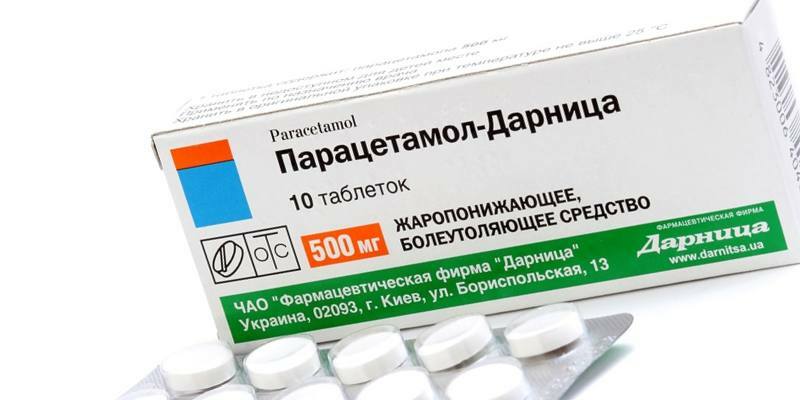 Paracetamol increases or lowers the pressure