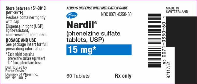 Should I take Nardil - contraindications and possible side reactions