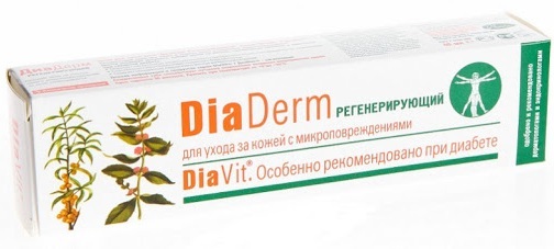 DiaDerm with urea for diabetics. Instructions for use, analogues, price