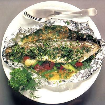 Fisk med grönsaker