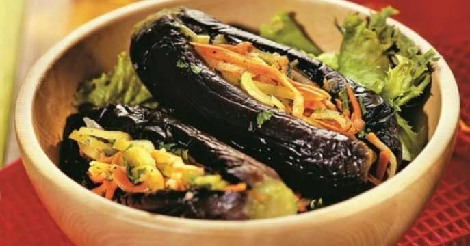 Eggplants with pancreatitis