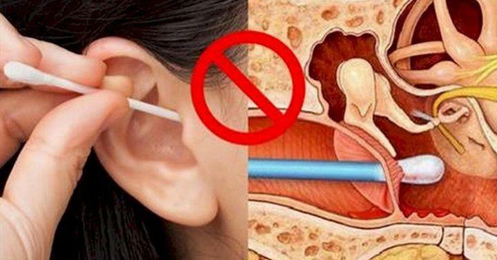Verkeerd of te vaak reinigen van de oren kan leiden tot otitis