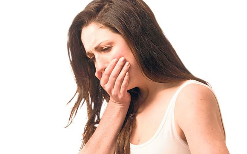Toksikosis pada trimester pertama bisa menyebabkan sakit perut di sisi kanan