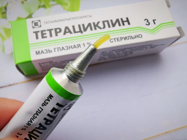 Tetraciklinska mast (Tetraciklin) za dječje oči. Upute za korištenje