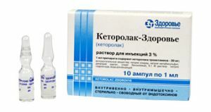 Farmacokinetiek van Ketorolac