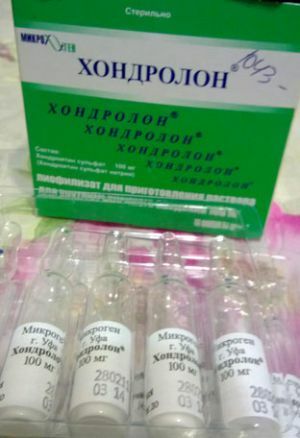 Ampoules of chondrolon