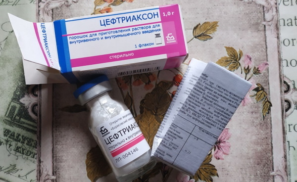Ceftriaxone and tablet analogs. Instructions for use, price
