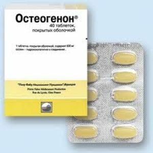 Comprimidos osteogênicos