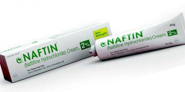 Naphthyfine do fungo das unhas
